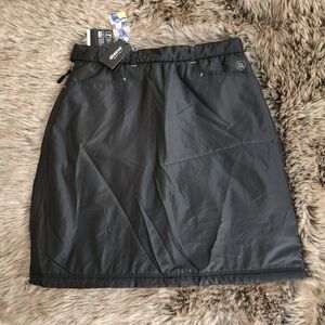 Abacus Golf Padded Insulated Windprood Warm Skirt Black Size L Nwt